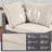 2-Person Outdoor Sectional With Cushions,All-Weather Wicker Patio Loveseat-1427709834