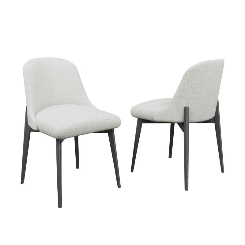 Arline Solid Wood Upholstered Dining Chair