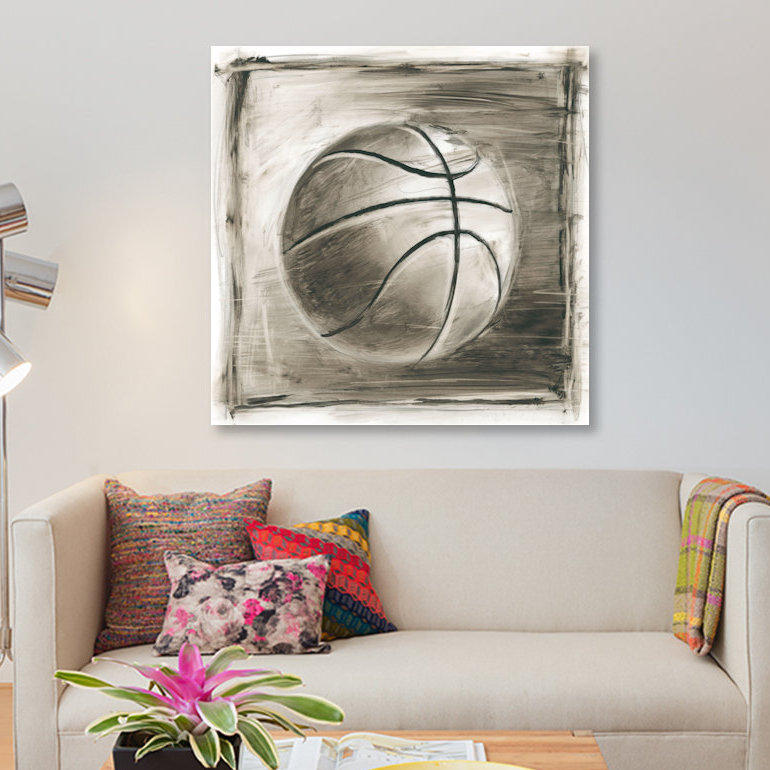 «Varsity II», impression sur toile, H 37 po x l 37 po x P 1,5 po, Toile tendue, Pas de tapis