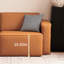 Chaises longues confortables en similicuir Comfy-105792547-105792549