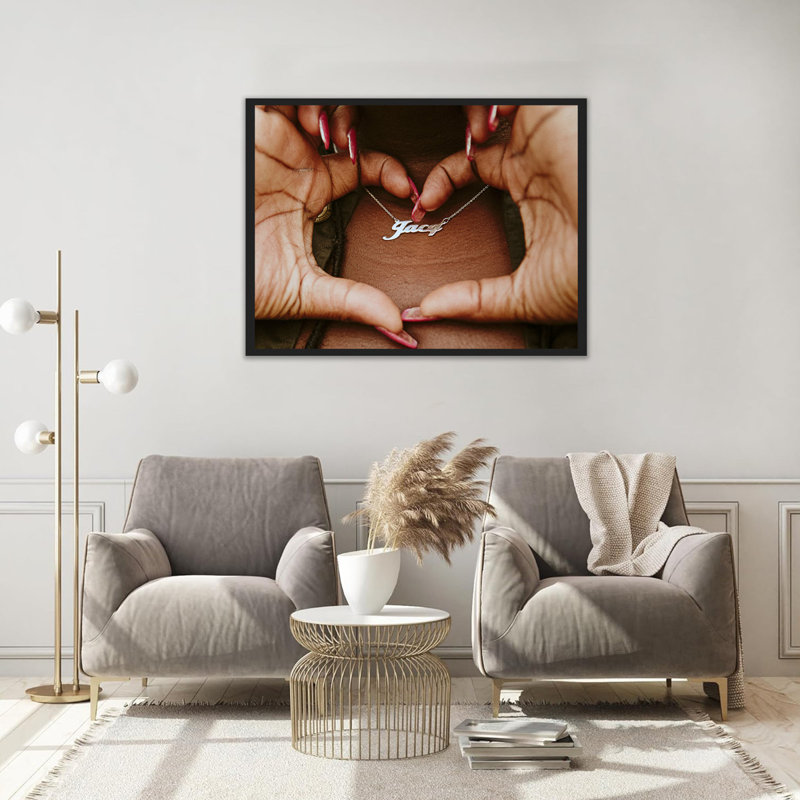 «Heart Is The Jacqpot» par Sydney A. Foster, art mural | «Walks In The South 2020», reproduction de portrait pour salon, chambre à coucher et bureau