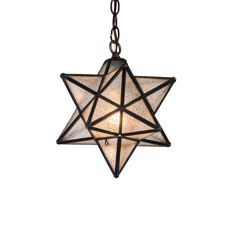 Quintanilla 1 - Light Pendant, 52" H x 12" W x 12" D, Mahogany Bronze