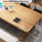 Simple rectangular solid wood conference table-975589813