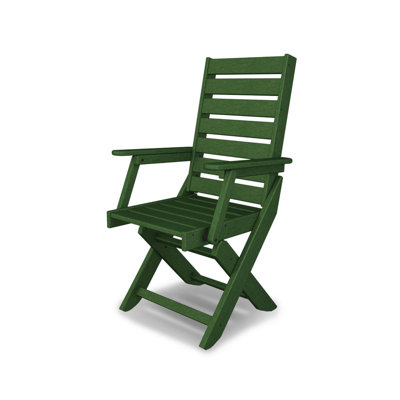 POLYWOOD® Captain Foldable Patio Armchair