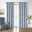 Shellabrate Cornflower Cotton Grommet Top Drapery Panel Set of 2-624304964