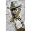 Statue de jeu de cartes de jeu des Fêtes de l'Ouest