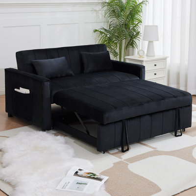 Divan-lit convertible Radislava, futon moderne 3-en-1 de 55,51 po