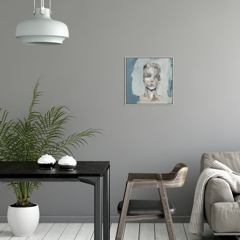 "Lundis Portrait I" par Jacob Lincoln, H 31,5 po x l 31,5 po