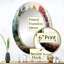 Schwandt - Miroir mural floral ovale-1268815021
