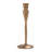 Cast Metal Candelabra, Antique Brass Finish