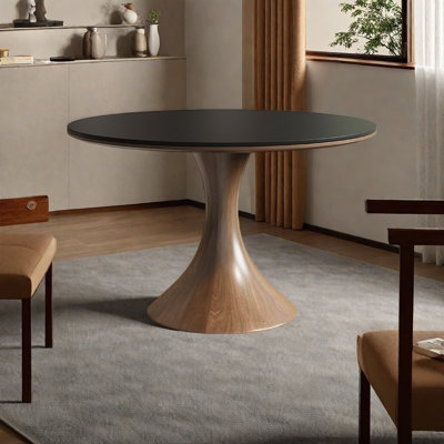 Table de salle à manger durable et épaisse en dalle de granit