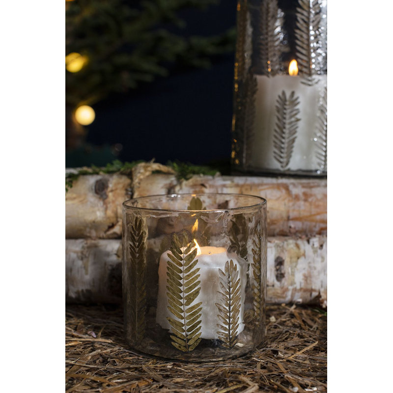Porte-votive en résine, H 4,75 po x l 4,75 po x P 4,75 po