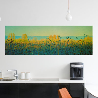 «Sunflowers in Autumn», impression sur toile