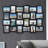 Dubenko Black Wooden Picture Frame with Mat