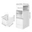 25cm W Manufactured Wood Bedside Table