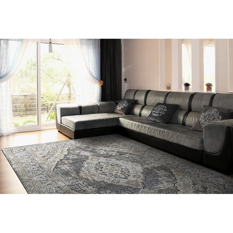 Oriental Indoor Rug, Rectangle 7'10" x 10'10"