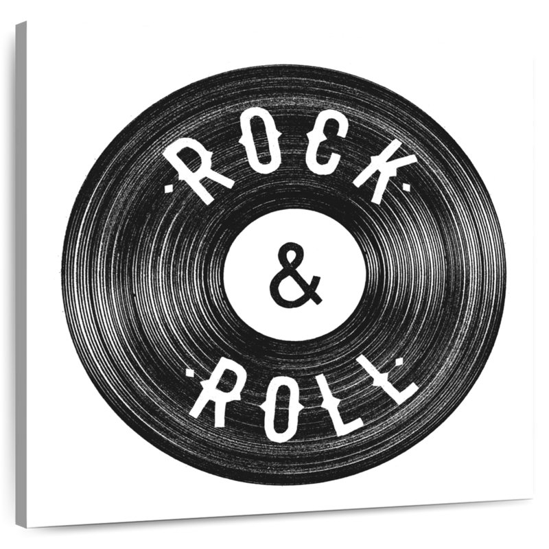 Abarca Rock N' Roll, 33" H x 33" W
