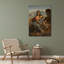 "La Vierge et l'enfant avec Sainte Anne" par Leonardo Da Vinci - Art mural sur toile tendue avec châssis-652822054