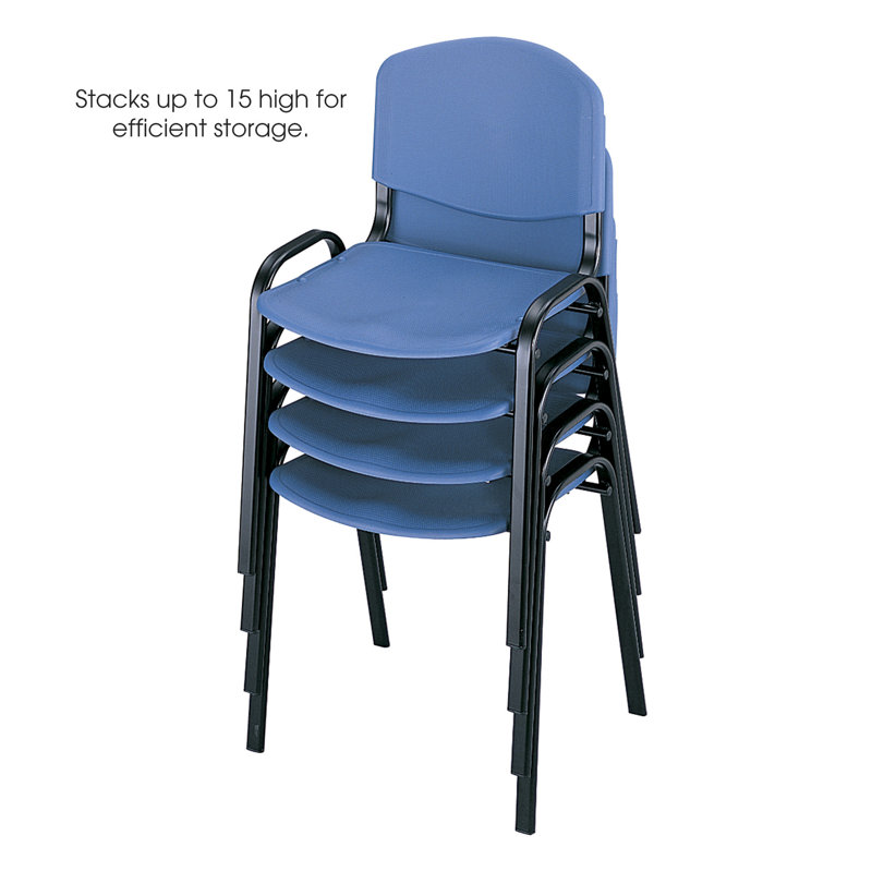 Chaise empilable, Bleu