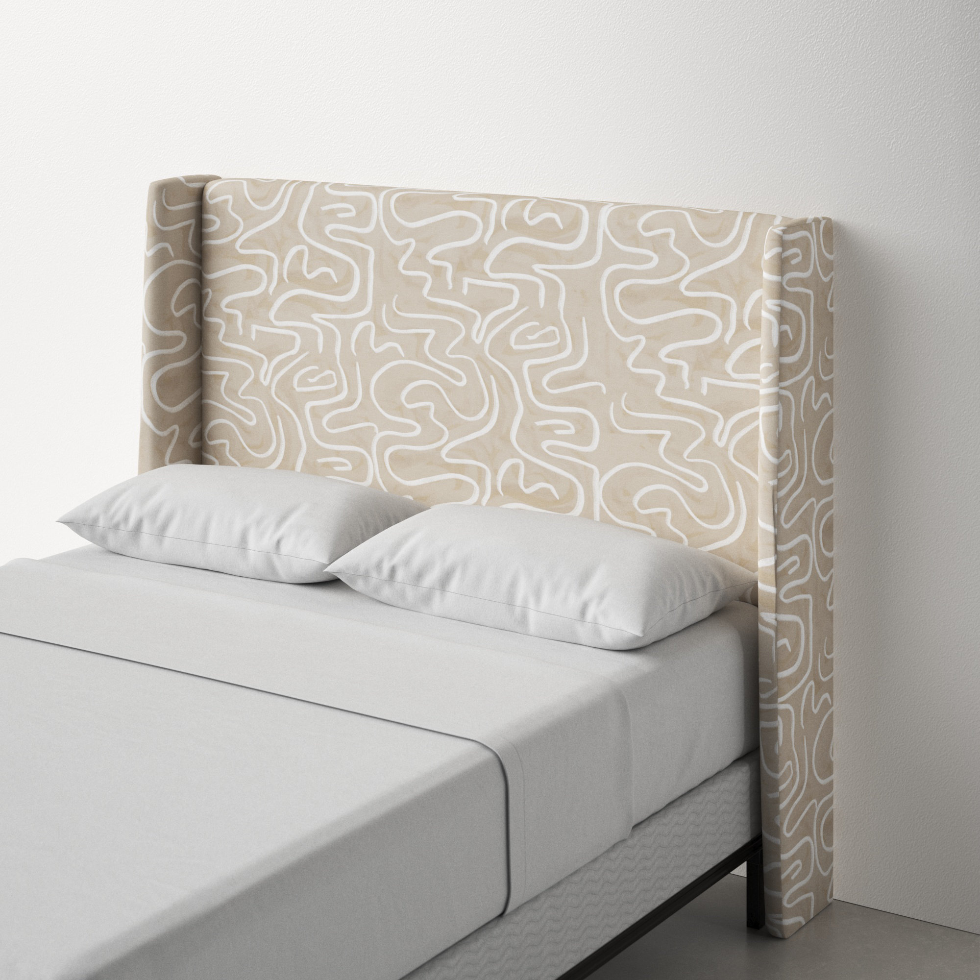Matthew Upholstered Headboard, Queen