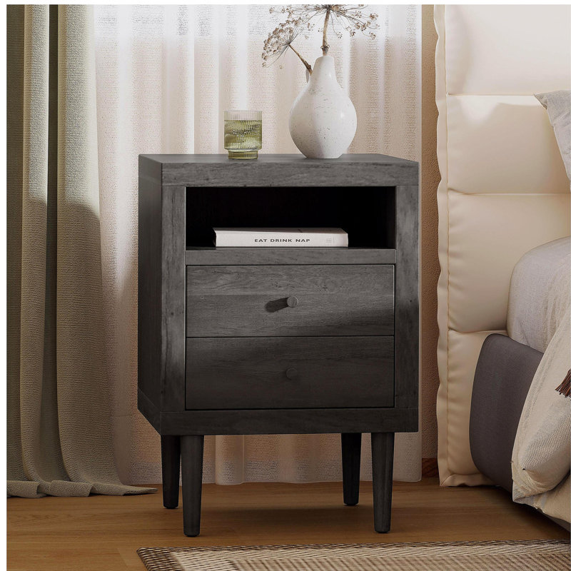 2-Drawer Bedside Table