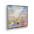 Cadre flottant en chrome poli