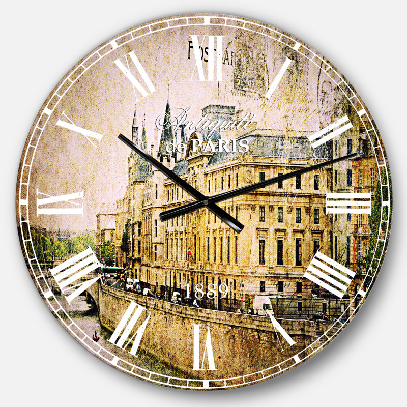 Horloge murale Swigart, Moyen