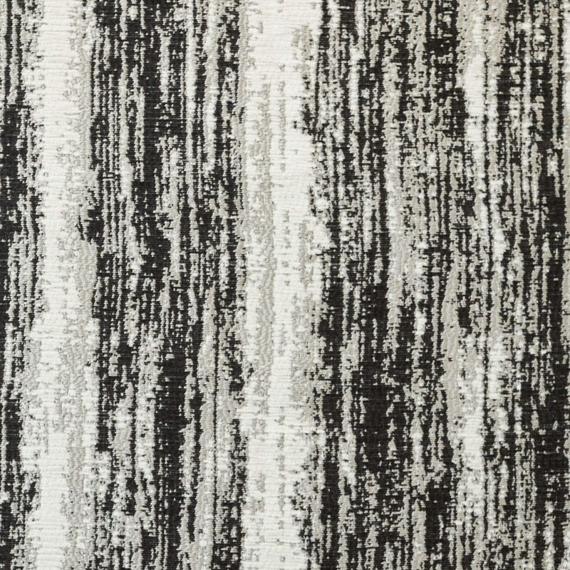 Aura drapery upholstery chenille fabric, Charcoal