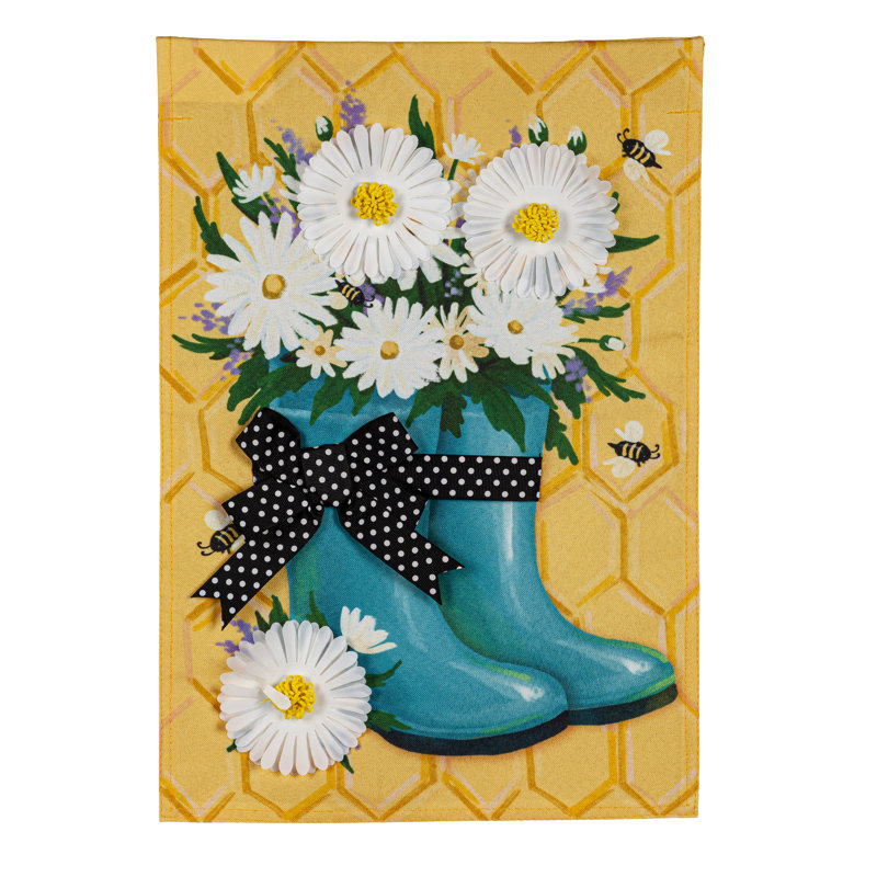 Drapeau de jardin Amaryn Daisy Bee