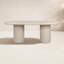 Poole Outdoor Dining Table 78"-Textured Sand Concrete
