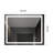 Burghardt Flat Wall Mirror-355054619