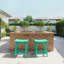 Tabouret de comptoir de cuisine Backless-778717215-773046084