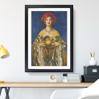 The Golden Bowl by Frank Cowper Cadogan - Picture Frame Painting