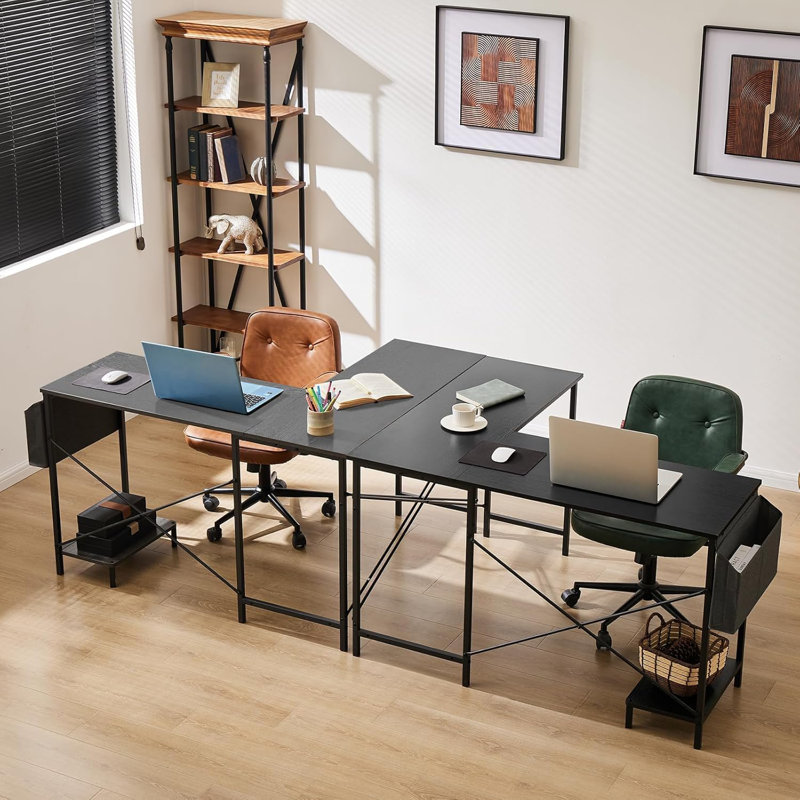 Black 50 Inch Desk