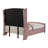Echikson Upholstered Wingback Bed