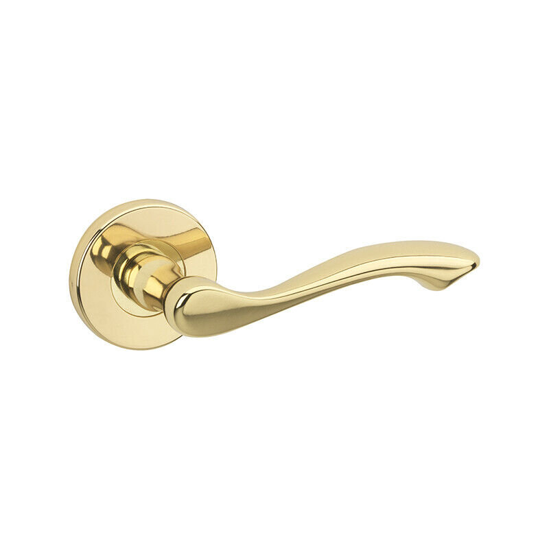 Right Hand Door Handle Kit, Polished Brass
