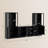 Reshod  110" Wide Media Center with Bookcases – TV Stand for TVs Up to 70"-718107834
