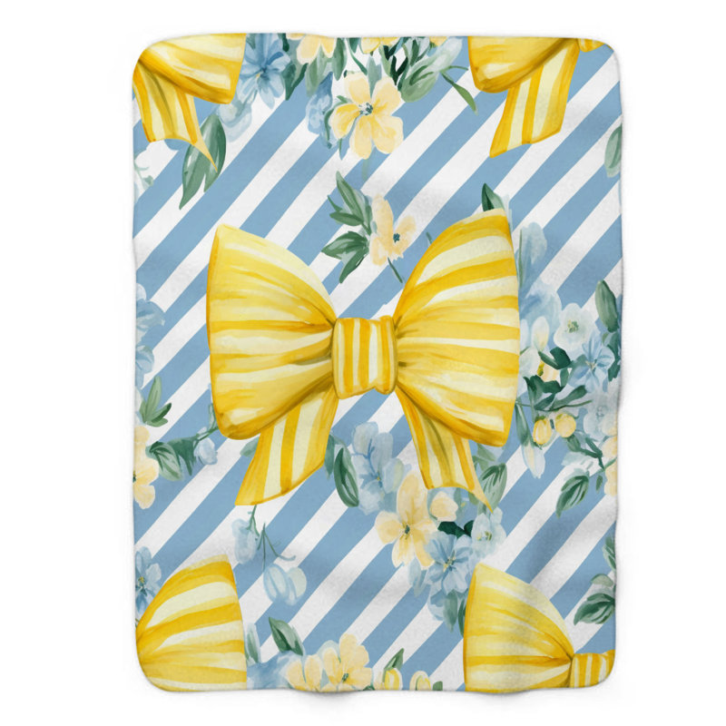 Stripe Art - couverture de qualité supérieure 1 pièce, Grand lit