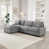 Gray Polyester Blend selected