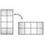 Mikayia Rectangular Metal Wall Mirror-269484441