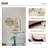 27.56"3D Sandstone Wall Art with Wall Clock