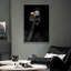Art vertical sur toile tendue, reproduction d'art sur toile, peinture, cadre épais de 1,5 pouce, affiche Vogue avec cadre pour salon