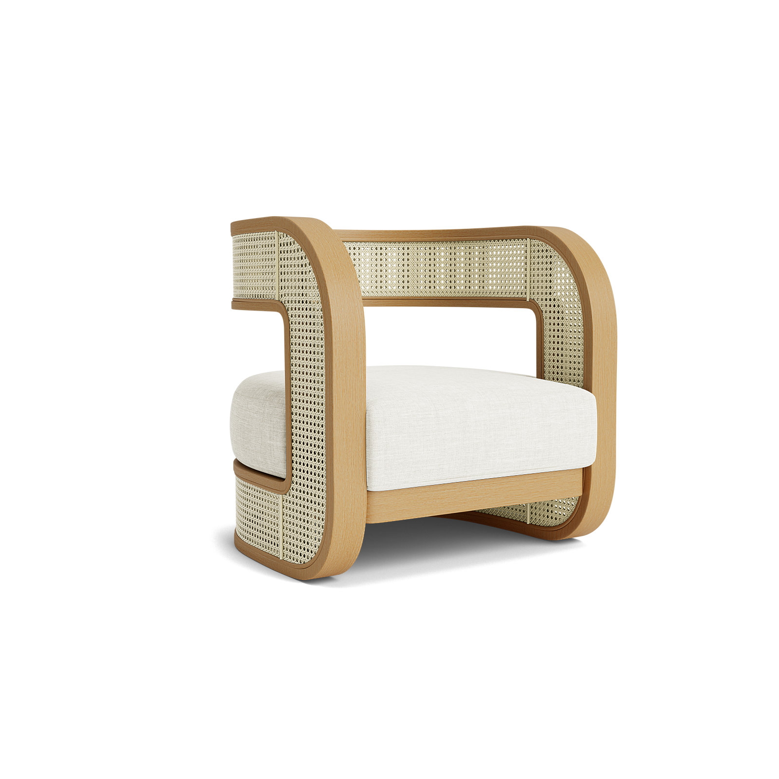 Elloise Cane Barrel Chair