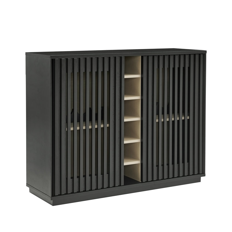 Armoire à boissons Mid-Century, Black