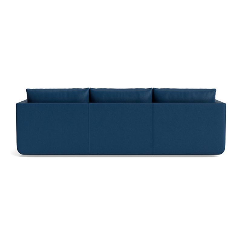 Eva Sofa (95"), Leather - Deep Blue