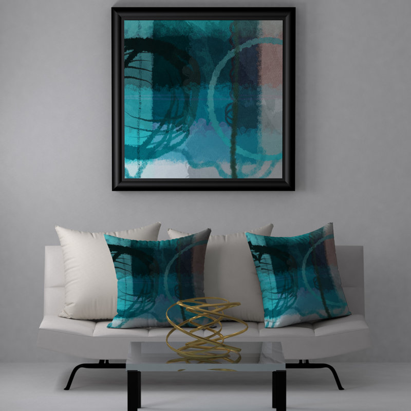 Housse de coussin carrée/insert, 24" X 24"