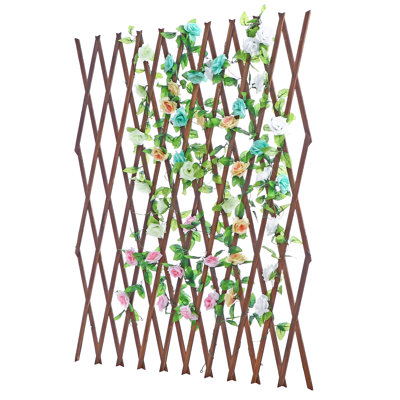 Treillis de jardin à largeur réglable