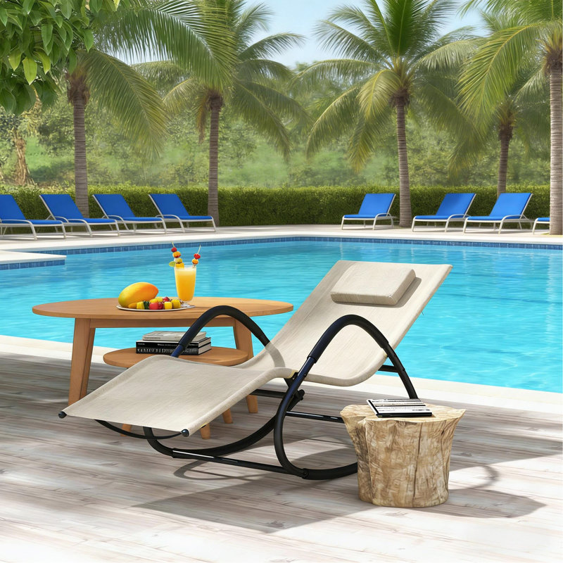 Chaise berçante d'extérieur, chaise berçante résistante