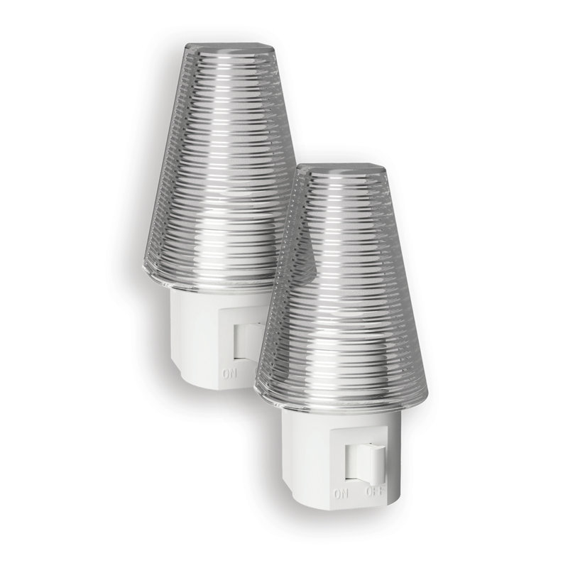 White Plastic Touch Control LED Night Light