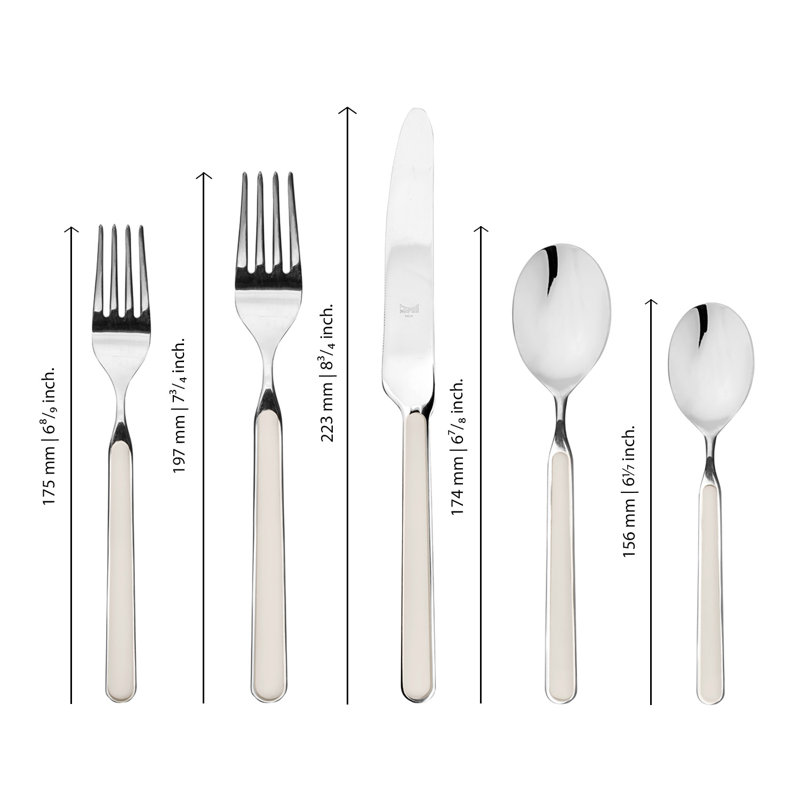 Fantasia Place Set 5 Pcs, Turtle-Dove